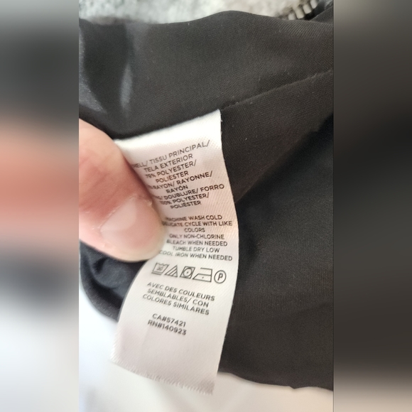 Loft Moto Marled Gray Knit Zip Jacket Size Xsmall - Picture 2 of 7